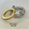 Nytt modeband ring dubbeld￤ck Separabla diamantringar Set Luxury Designer Jewelry Engagements for Women Love Gifts