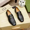Дизайнерская обувь Мужские модные мокасины Роскошная натуральная кожа Коричневый черный Мужская повседневная дизайнерская модельная обувь Slip On Wedding Shoe с размером коробки 38-46