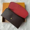 Designer Woman Wallet Women Purse Original Box Wallets Card Holder Flower Serienummer Datumkod Fashion