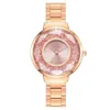 New Selling Watch Women Fashion Luxury Creative Quartz Watches Rose Gold Stainless Steel Band Casual Wristwatch reloj mujer225r