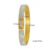 Bangle Women Costume Hand Accessories Titanium Steel Gold Color African Jewelry Dubai Accessory Rose Punk Muffs