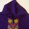 Ubranie etniczne Purple Abaya Dubai Robe longoe djelaba femme muzulme indyka islam muzułmańskie sukienki afrykańskie sukienki dla kobiet kaftan