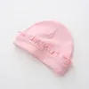 Chapéus 2022 Nascido Baby Cap Bow Fashion Hat Solid Turban Um lenço na cabeça para meninas de meninas de meninas acessórios infantis