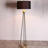 Luminárias de piso lâmpada de vidro lumin
