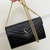 Véritable chaîne de cuir Purse Fashion Clutch Lady Chain Bag Sac Cow Hide Handbag Carte Purse Messenger Women Wholesale 283C