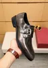 2023 Men vestido sapatos de moda de moda oxfords novo clássico de couro genuíno de couro para homens de terno de apartamento tamanho 38-45