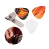 Plectre de guitare blanc à Sublimation, outil artisanal de transfert de chaleur, outil métallique Double face pour Sublimation UPS