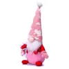 2023 New Valentine 's Day 선물 Faceless Plush Doll Dwarf Rose Loving Goblin 커플 귀여운 인형 장식