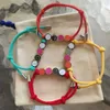 Pulseras de diseño Tenis Espn Hombres y mujeres Tejidos a mano de lujo Cuerda de mano de cuero clásico Pulsera de pareja Regalo Pulsera de piel de cordero Transbordo Año del zodíaco