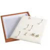 Présentoir de rangement de bijoux en bois, présentoir de Bracelet, boucles d'oreilles, pendentif, étagère d'exposition, Portrait, cadre de collier, accessoires A349