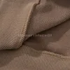 Lyxdesigner Mens hoodie Shadow Diagonal Stripe Offset Långärmad tröja Autumn Fashion Märke Pullover Crew Neck Black Brown Asian Size M-2XL