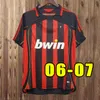 Retro shirts home Gullit SOCCER JERSEYs Maldini Van Basten football KAKA Inzaghi PIRLO SHEVCHENKO BAGGIO Milan Ibrahimovic 00 02 03 04 05 06 07 09 10 2006 2007 2008 09