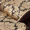 Stoelbedekkingen Europees Sofa kussenleer vast hout pluche deksel handdoek vier seizoenen niet-slip luxe goudgele slipcover