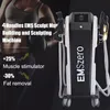 EMSzero Muscle Stimulator HIEMT Tesla Afslankmachine EMSLIM Sculpt 4 handgrepen met RF kussen Vetverbranding EMS Body sculpting Slim HI-EMT Muscle Trainer device
