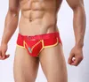 Underpants Product Cotton Printed Men's Briefs U Convex Pocket Zipper Pure Underwear Antibacterial Comfortable