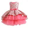 Mädchen Kleider Mädchen Kleid Weiß Elegante Kleinkind Prinzessin Kinder Für Geburtstag Party Hochzeit Kleid Kinder Kleidung