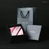 Bogen formal für Männer Klassiker Pink Purple Striped Party Reißverschluss Krawatte Mode Slim 8cm Hochzeitsgeschäft männliche Geschenk Casual Bräutigam