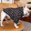 Giacca vintage per animali domestici Abbigliamento per cani Designer Logo Cappotto con cerniera per animali domestici Cappotti invernali per cani antivento