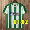 Maglie da calcio Real Betis Real Betis retrò classiche camicia da calcio vintage Alfonso Joaquin Denilson 988 03 04 76 77 82 85 94 95 96 97 98 99 00 2001 2002 1995 1997 1976 1977 1985 2000