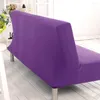 Tampas de cadeira capa de sofá-cama de cor sólida tampa apertada de capas