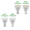 LED -glödlampa Spotlight GU10 MR16 6W 38 graders ljuskrona LED -lampa för Downlight Table Light AC 110V 220V