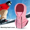 Cycling Caps Face Neck Cover Temperature Lock Polyester Keep Warm Cold-Proof Ski Headgear For Riding