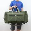 Duffel Bags Unisex Large Capacity Travel Portable Foldable Luggage Bag Waterproof Oxford Handbag Outdoor Leisure Shoulder