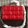 women bags fashion bags top tote luxury designer small square lady shoulder bag whole quilted handbags red green black mini cl245W