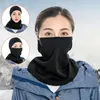 قبعات ركوب الدراجات Balaclava Ski قناع الوجه الكامل هود قبعات دراجة نارية الرقبة وشاح المشي لمسافات طويلة للرجال في الهواء الطلق في الهواء الطلق مقاومة للرياح