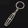 Keychain 3D Car Keychain Llavero Keyring pour Lincoln Auto Key Chain Ring Styling Keyholder Metal 4S Cadeaux