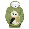 Men's Hoodies 2022 Print SO Cute Panda 3D Casual Sweatshirt Men Women Autumn Winter Sweatshirts Hooded Pullover