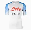 22 23 Napoli maglie da calcio uomo e kit da calcio per bambini Maglia Napoli 2022 2023 KVARATSKHELIA ZIELINSKI MARADONA MIN JAE Natale LOZANO SSC Uniforme di Halloween