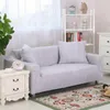 Chair Covers Gray Color Sofa Elastic For Living Room Slipcovers Pets Corner Cover Single Double Three Four Seat