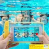 Noctilucent sac étanche PVC protection téléphone portable sac pochette étui de téléphone portable pour plongée natation Sports pour