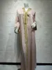 Abbigliamento etnico Abaya Dubai Maxi abito con cappuccio manica lunga Islam Donne musulmane Marocchino Kaftan Robe Lady Jalabiya 2022 Eid Mubarak Djellaba