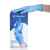 20 pieces Directly exported blue reusable chemical resistant nitrile gloves