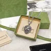 Colliers pendentiels Collier de marque de mode de créateur avec lion tête luxurys bijoux de créateurs premium bijoux 2022 Fe1i