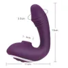 Skönhetsartiklar Vatine Vagina suger vibrator Oral Sexig sugklitoris Stimulator Nipple Sucker G Spot Toys For Woman