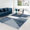 Tapis Morden géométrique salon décoration tapis vestiaire étude maison tapis chambre Simple grande surface tapis lavable tapis