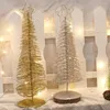 Julekorationer 12 tum mini tr￤d tall bordsskiva dekor tr￤d ornament rum hembord toppdekora