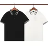 Mens Designer Polos Brand small horse Crocodile Embroidery clothing men fabric letter polo t-shirt collar casual tee shirt tops Eight options Asian Size M-2XL POND