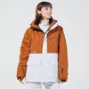 스키 잭 재킷 2022 여성용 스키의 옷 스노우 보드 재킷 바지 눈 양복 세트 겨울 따뜻한 여자 의류 통기성 마모 방지