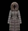 Winter herfst herfst lange mouw ontwerper omlaag jas gevuld jas dames mode capuchon top zipper dikke outdarnen puffer warme eend downs parka kleding 9 stijlen