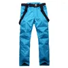 Pantaloni da sci -30 Salopette da neve da donna Pantaloni da snowboard per esterni invernali Cintura termica impermeabile Cinturino per pantaloni da sci