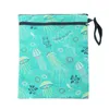 Double Zipper Waterproof Travel Cartoon Storage P￥sar Baby G￥ ut barnvagn f￶r att h￤nga bl￶ja v￥tv￤ska LK420