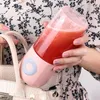 Juicers 500ml Mini Juicer Blender Portable USB Rechargeable Home Food Processor Smoothie Maker Mixer Machine Cup