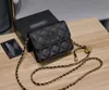 Bolso de diseñador Clásico Mini Crossbody Bolsos Marca de lujo Bolso de hombro dorado Banquete Boda Ocio Paquete de negocios