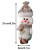 Kerstdecoraties Snowmen/Stanta -clausule pluche pop Mooie hangende boom hangersdecoratie voor thuis ornament