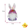 Easter Faceless Rabbit Party Favor 21X11CM Candy Jar Creative Rabbit Bunny Candy Storage Holder Kids Egg Gift Wholesale