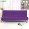 Tampas de cadeira capa de sofá-cama de cor sólida tampa apertada de capas